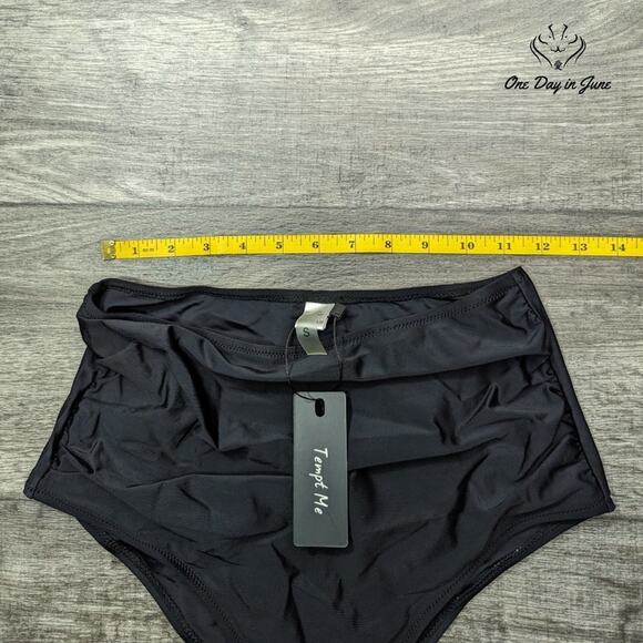 Tempt Me High Waist Bikini Bottom Size S - Picture 2 of 3